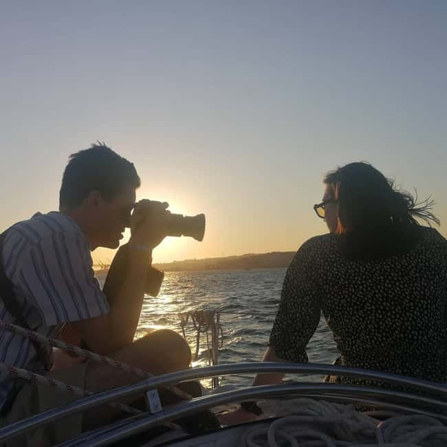 Lisbon: Daytime or Sunset Boat Cruise with History and Wine - Sunset over the Tagus