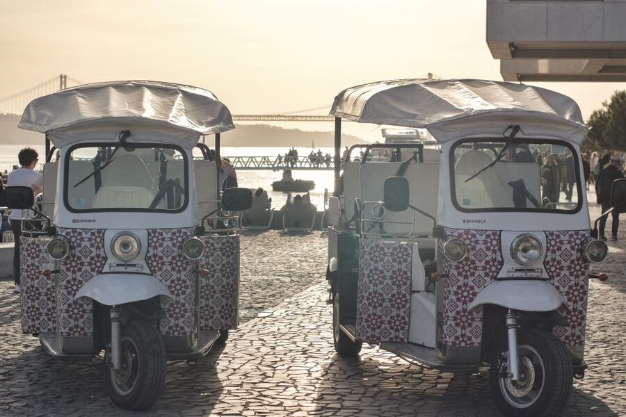 Lisbon: Discovering Belém Tuk Tuk Tour - Belém Tower by the Tagus