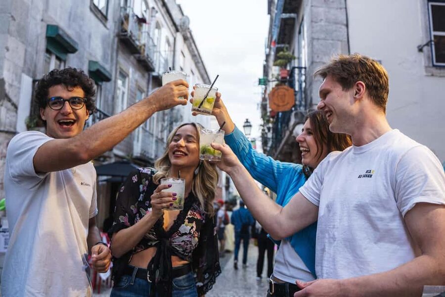 Lisbon: Drunken History Walking Tour with Included Drinks - The final club stop keeps the night going