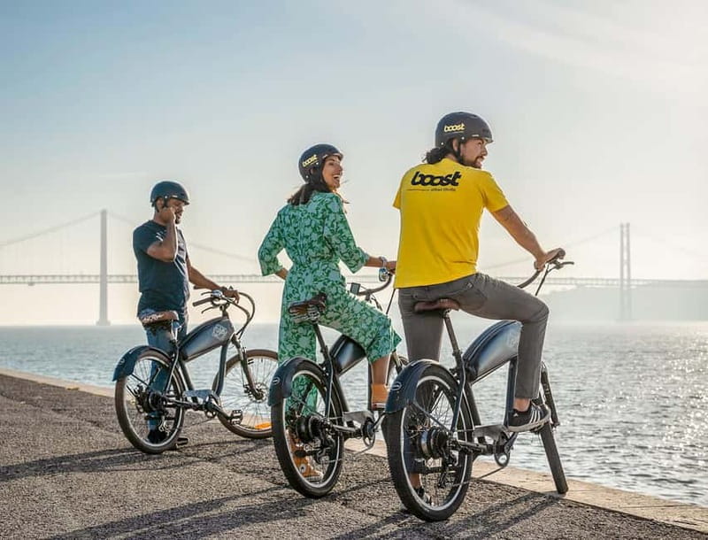 Lisbon: Electric Bike Tour by the River to Belém - Under the 25 de Abril Bridge