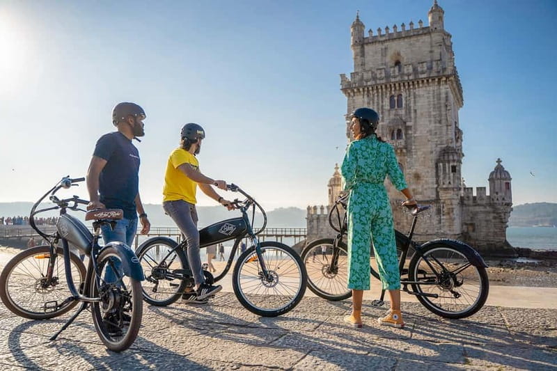 Lisbon: Electric Bike Tour by the River to Belém - Coffee, pastel de nata, and a local pause