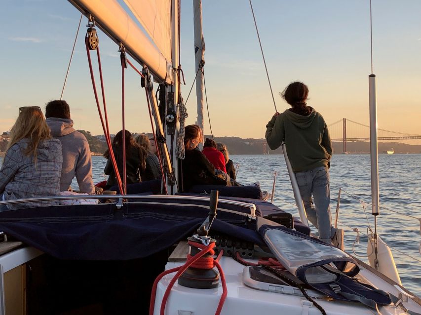 Lisbon: Enjoy a Sunset or Night Tagus River Sailboat Cruise - From the Discoveries Monument to Belém Tower