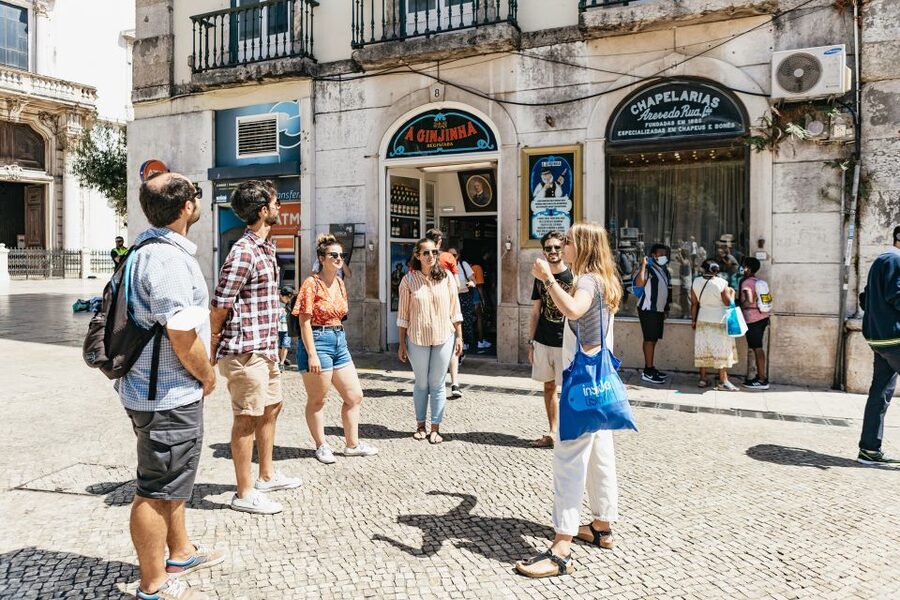 Lisbon: Food and Wine Small Group Walking Tour - Chouriço, bread, cheese, and red wine