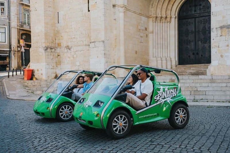 Lisbon: GPS-Guided Spinach Tour by Electric Car - Choosing between the guided excursion and self-guided routes