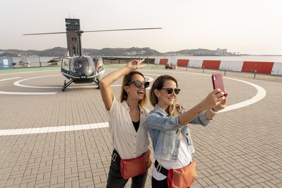 Lisbon: Helicopter Ride, Boat Trip, & Old Town Walking Tour - Starting at Rossio and climbing Lisbon’s hills