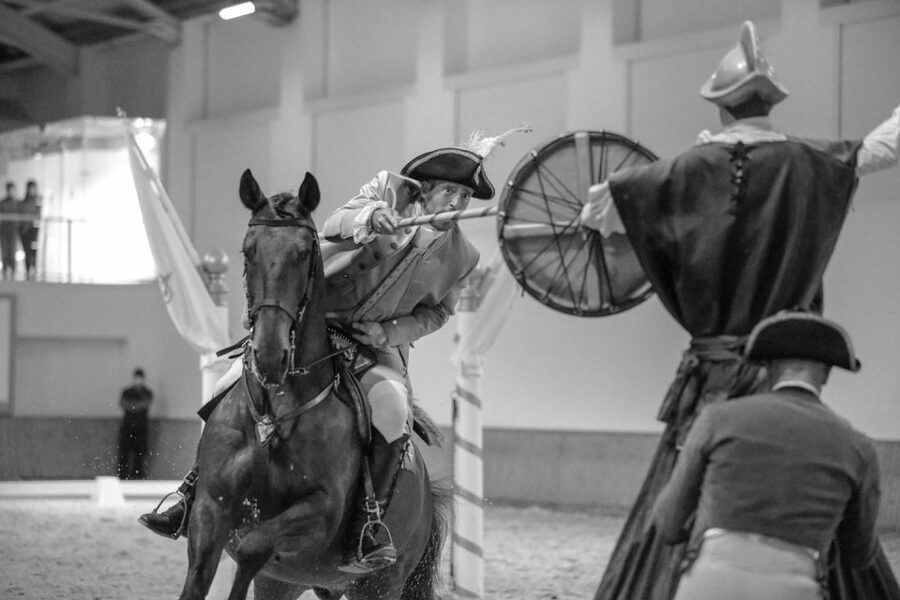 Lisbon: Morning of Equestrian Art with Lusitano Horses - Using the audio guide without getting caught out