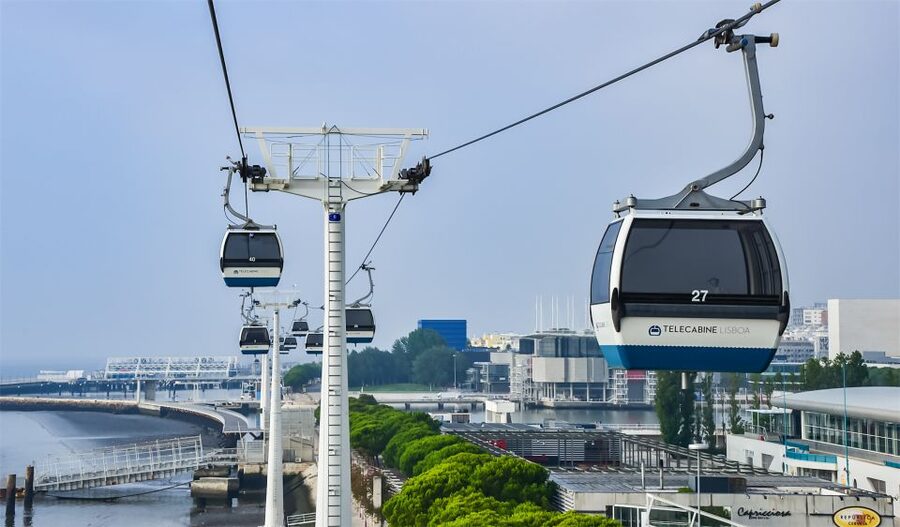 Lisbon: Nations Park Gondola Lift Cable Car Round Trip - Key points to know