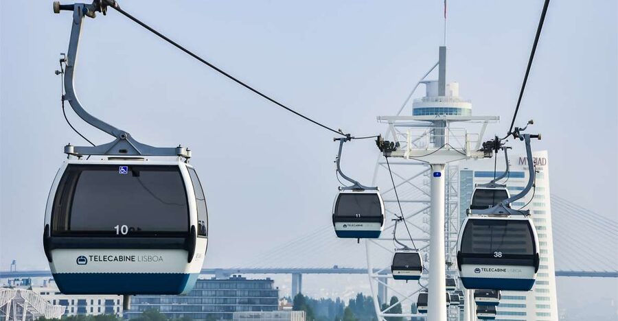 Lisbon: Nations Park Gondola Lift Cable Car Round Trip - Choosing North Station or South Station