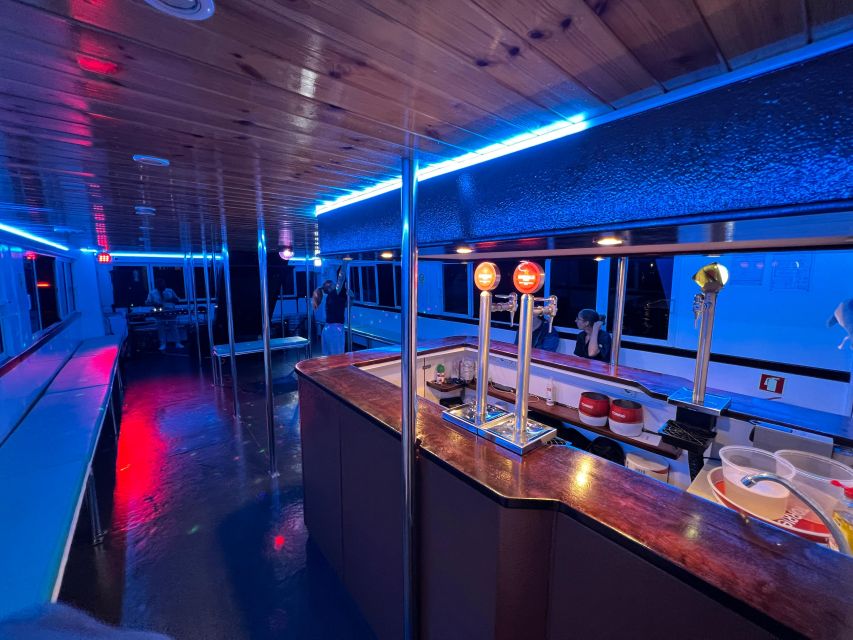 Lisbon: New Year's Eve with Live Dj Fireworks and Open Bar - Passing Alfama from the water