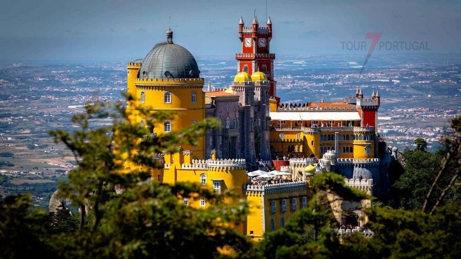 Lisbon: Pena Palace, Moorish Castle, Qta. Regaleira & Sintra - Pena Palace and its gardens