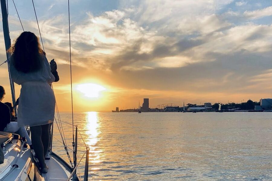 Lisbon: Private Tagus River Sunset Cruise on a Luxury Boat - Jerónimos Monastery and MAAT on the same shoreline