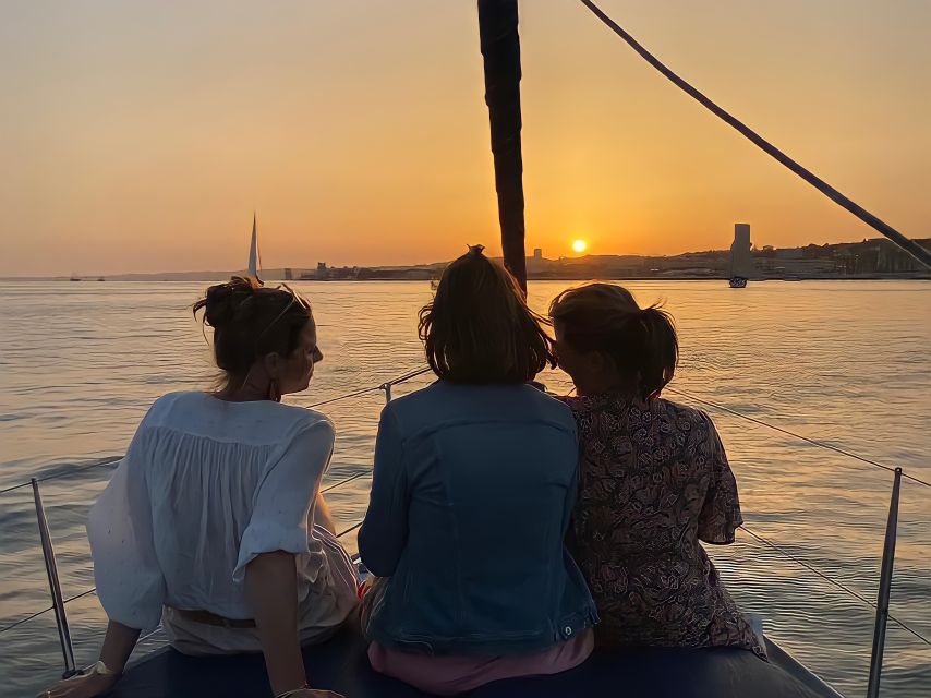 Lisbon: Private Tagus River Sunset Cruise on a Luxury Boat - Passing beneath the 25 de Abril Bridge