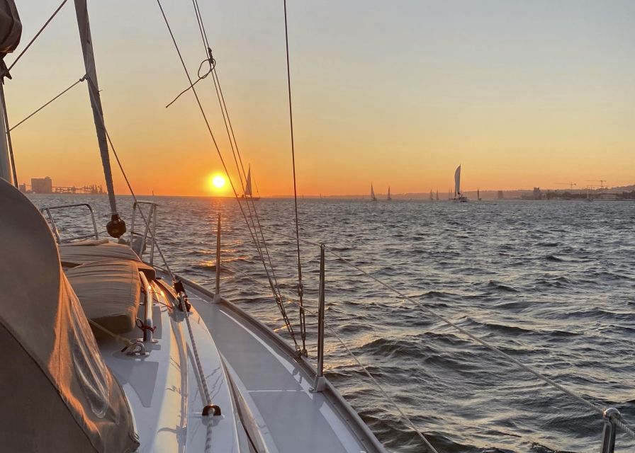 Lisbon: Private Tagus River Sunset Cruise on a Luxury Boat - Commerce Square and Cristo Rei