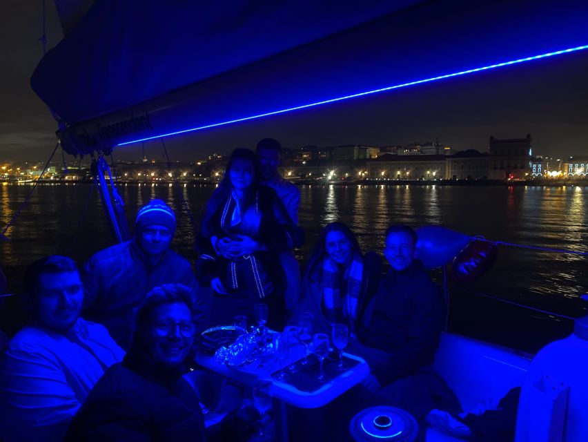 Lisbon: Sailboat Tour w/ Local Guide and Open Bar Green Wine - Crossing toward Almada
