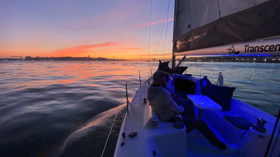 Lisbon: Sailboat Tour w/ Local Guide and Open Bar Green Wine - Starting beneath the 25 de Abril Bridge