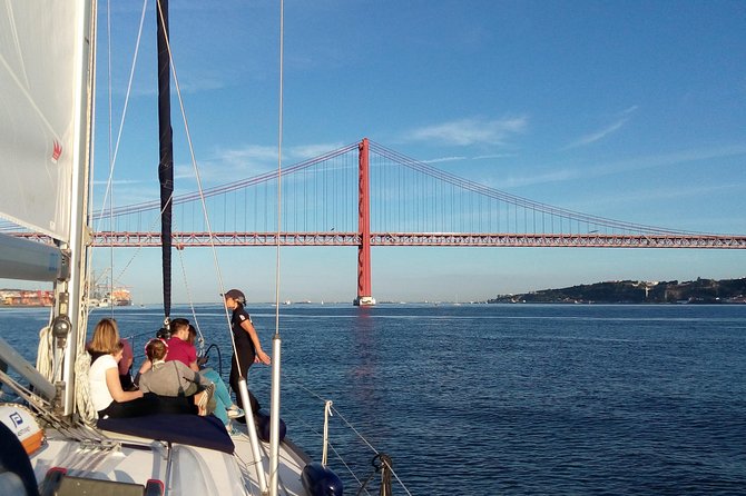 Lisbon Sailing Tour on a Luxury Sailing Yacht with 2 Drinks - The bridge, Christ the King, and the open river