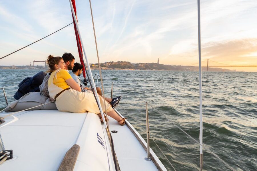 Lisbon: Sailing Tour on the Tagus River - Reading Lisbon’s waterfront from the river