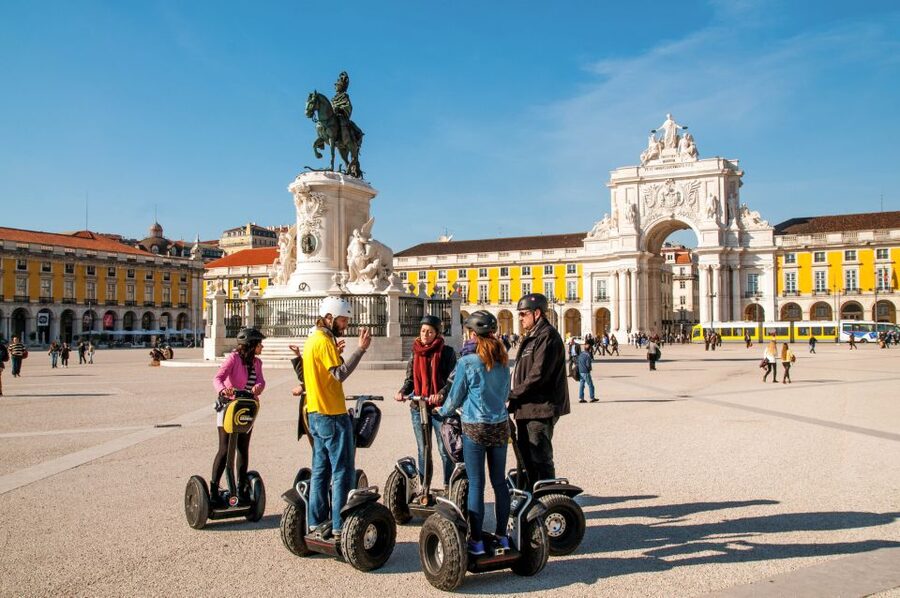Lisbon: Segway Food Tour of Alfama and Old Town Lisbon - Senhora do Monte delivers the big view