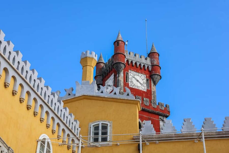 Lisbon: Sintra, Coast and Wine Small-Group Day Tour - Pena Palace: colorful views, limited interior access