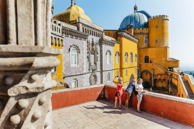 Lisbon: Sintra, Pena, Cabo da Roca, Cascais Tour with Pickup - Pena Palace and the 14:30 ticket rule