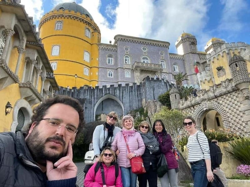 Lisbon: Sintra, Pena, Cabo da Roca, Cascais Tour with Pickup - Starting at Rossio and settling into the minivan
