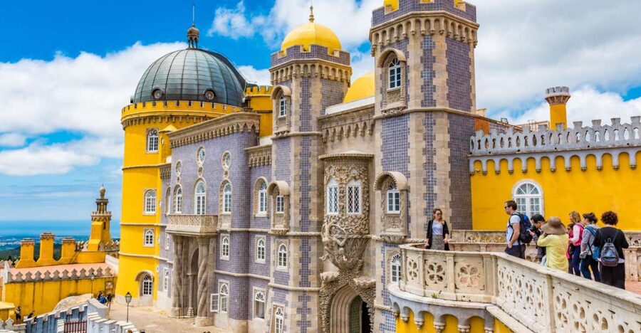 Lisbon: Sintra, Pena Palace, Cabo Roca Coast & Cascais Tour - The drive to Guincho Beach