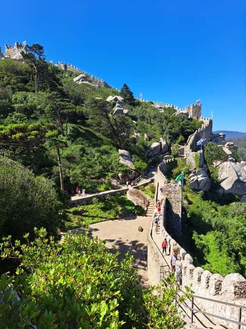 Lisbon: Sintra, Pena Palace, Moorish Castle & Regaleira Tour - Monserrate, Cabo da Roca, and the Atlantic coast