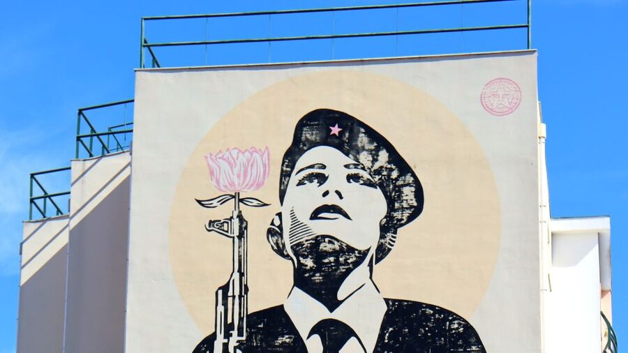 Lisbon: Street Art and Historical Walking Tour - Street art by Vhils, Nomen, Odeith, and Gonçalo Mar