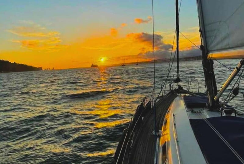 Lisbon: Sunset Sailing Boat Tour with Drinks - MAAT and Lisbon after dark