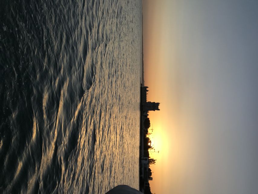 Lisbon Sunset Sailing – Small Group (max 10) Wine & History - Sunset, wine, and the ride back