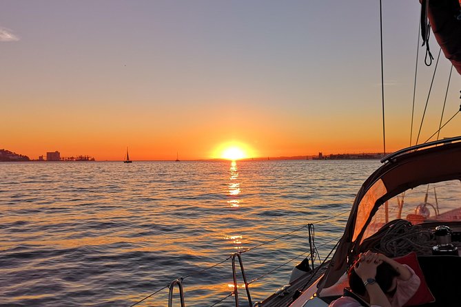 Lisbon Sunset Sailing Tour on Luxury Sailing Yacht with 2 Drinks - Boarding at Doca de Belém