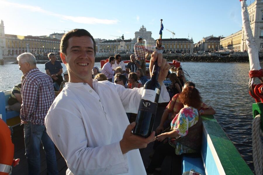 Lisbon: Tagus River Sunset Cruise in a Traditional Vessel - The run toward Belém and the Tower of Belém
