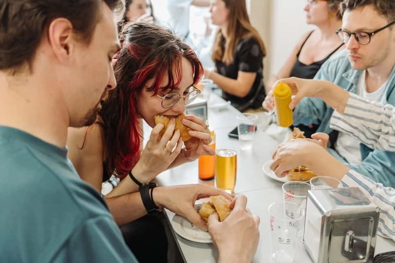 Lisbon: Tastes and Traditions Guided Food Tour - O Trevo and the famous pork sandwich