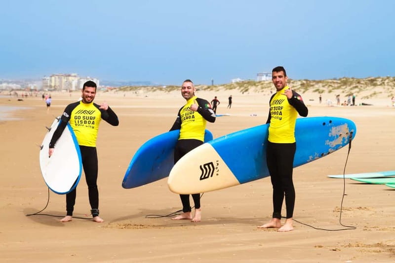 Lisbon: The Surf Instructor - surf lessons with transfer - Is $58 a good value?