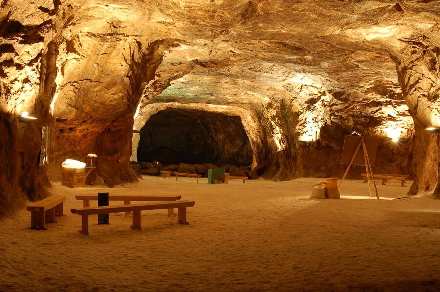 Loulé: TechSalt’s Rock-Salt Mine Tour - A working salt mine beneath Loulé