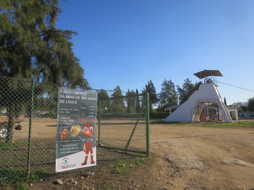 Loulé: TechSalt’s Rock-Salt Mine Tour - The three-minute ride to 230 meters below ground