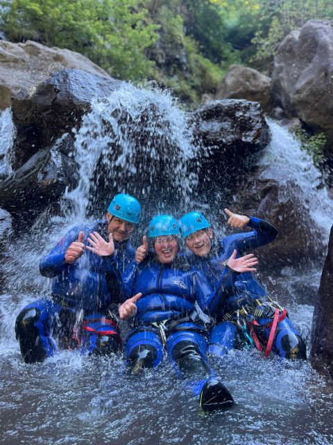 Madeira: Beginner Canyoning - Level 1 - Rappelling, sliding, and jumping