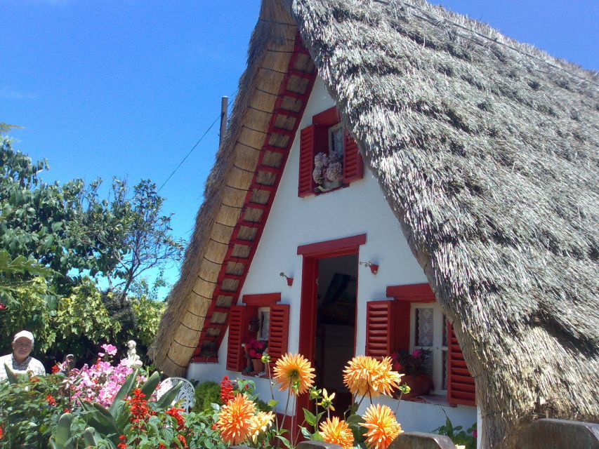 Madeira: Pico do Arieiro & Laurissilva Forest - East tour - Santana and the practical genius of A-frame homes