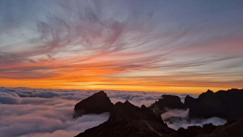Madeira: Pico do Arieiro Sunset with Optional Dinner - The alternative plan when clouds win