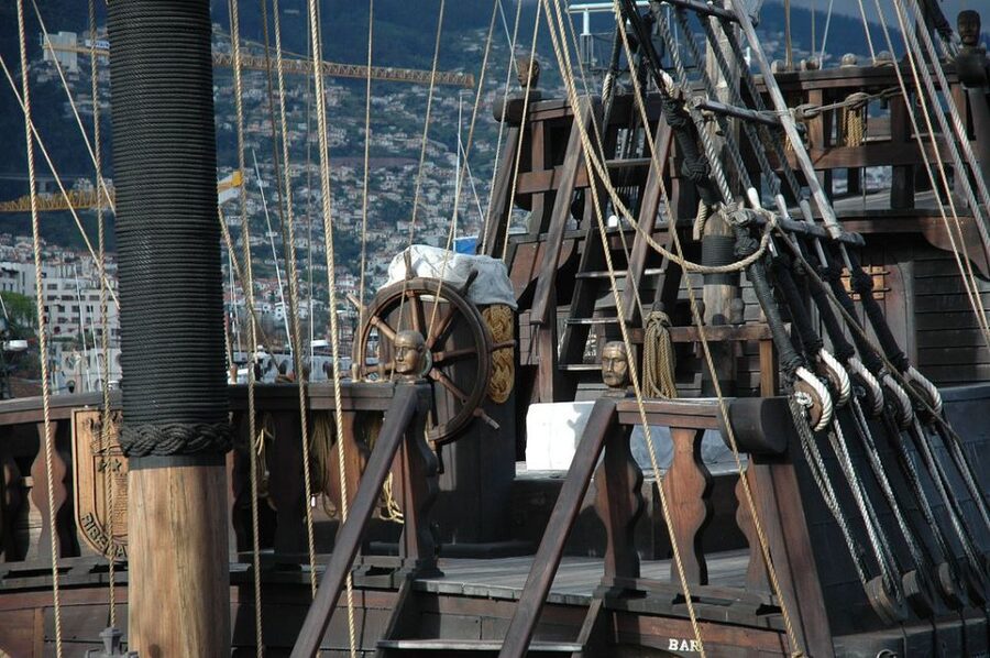Madeira Pirate Ship: 3-Hour Boat Trip - Sailing toward Cabo Girao