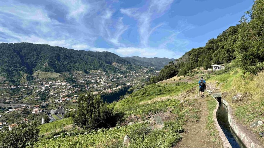 Madeira Stairway to Heaven to Larano Hike Mountain to Sea - Porto da Cruz and a well-earned Poncha