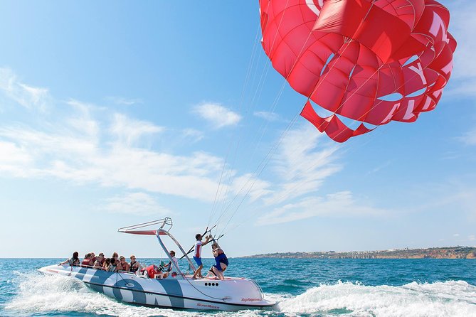 Parasailing from Albufeira Marina by Boat - Key points before you book