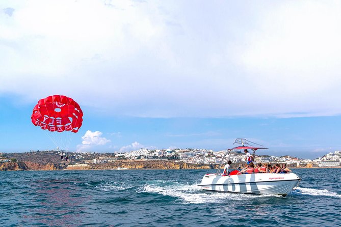 Parasailing from Albufeira Marina by Boat - Why the crew matters