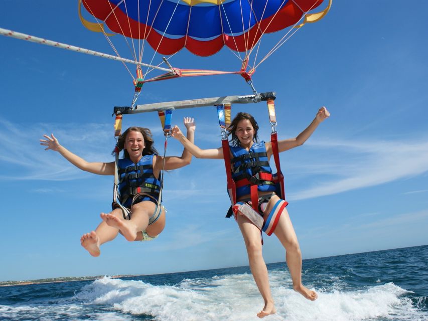 Parasailing Vilamoura - What the boat ride adds to the experience