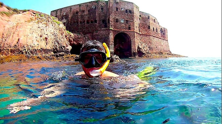 Peniche: Berlengas Island Catamaran Tour + Snorkeling - A protected island with a wild Atlantic feel