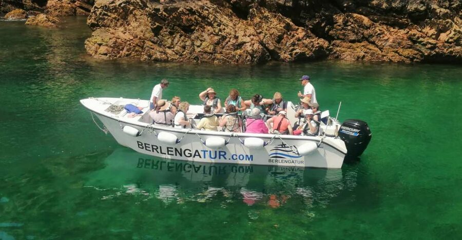 Peniche: Berlengas Roundtrip and Glass-Bottom Boat Cave Tour - Two hours on the island