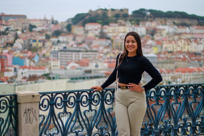 Photoshoot with a Local Professional Photographer in Lisbon - Santa Luzia and Portas do Sol show Lisbon from above