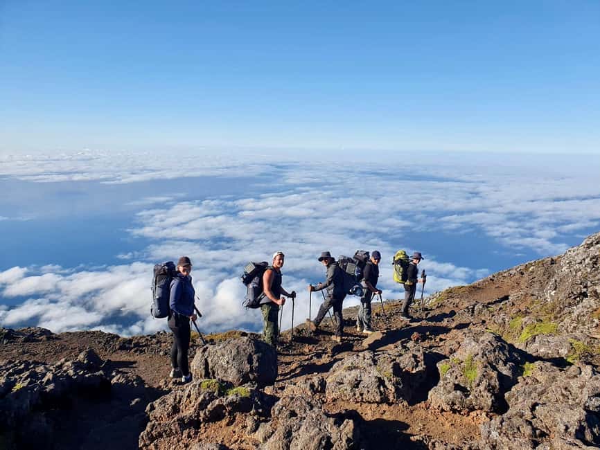 Pico island: Climb Mount Pico, highest mountain in Portugal - The first three hours: vegetation, mud, and rock