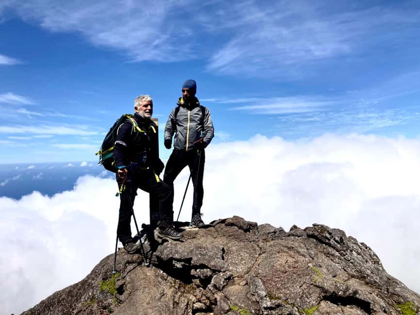 Pico island: Climb Mount Pico, highest mountain in Portugal - Clothing, shoes, and food for an eight-hour day