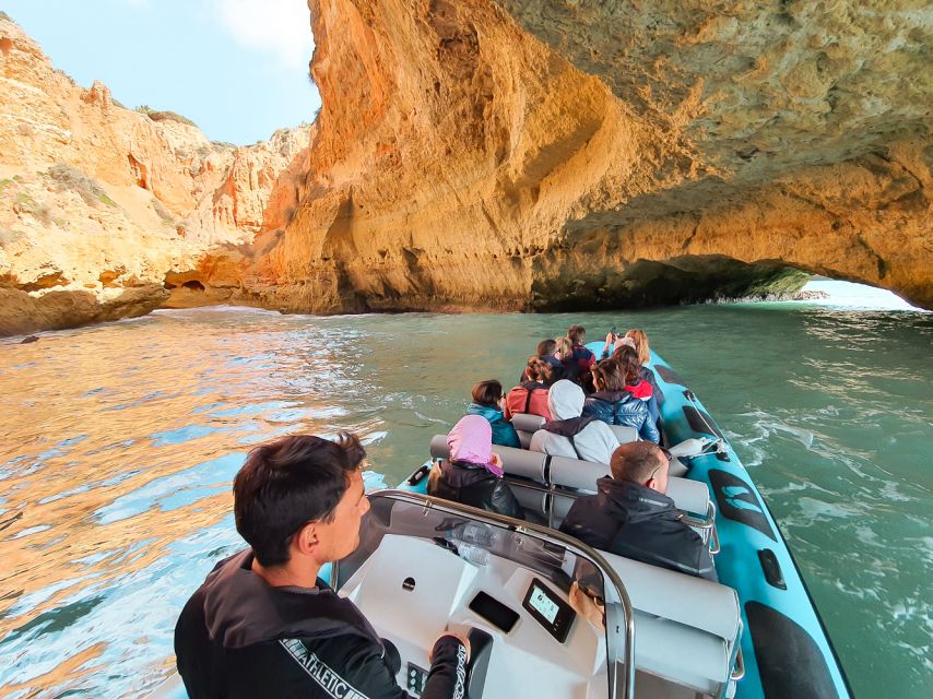 Portimão: Benagil Cave and Praia de Marinha Boat Tour - Fort of Santa Catarina and Ferragudo Castle
